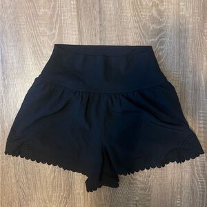 Women's Black gym Shorts